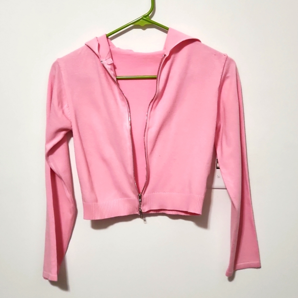 Shein double zipper sweater